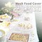 6 Pack Mesh Food Nets Fruit Cover Net , 17 Inch Large and Strong Collapsible Mesh Cake Covers Net, Mesh Food Covers Umbrella for Keeping Out Flies Bugs Mosquitos Food Cover Net